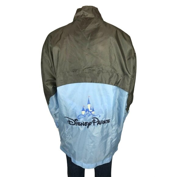 Disney Parks Windbreaker Jacket Size XS/S 1/2 Zip Vented Packable Gray - Picture 3 of 12